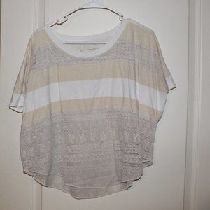 Free People Flowy Lace Top